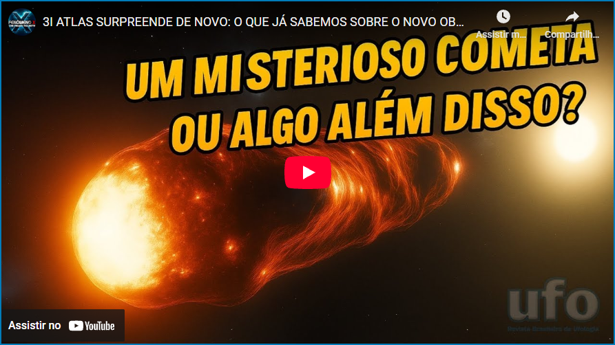 3I ATLAS SURPREENDE DE NOVO: O QUE JÁ SABEMOS SOBRE O NOVO OBJETO INTERESTELAR?