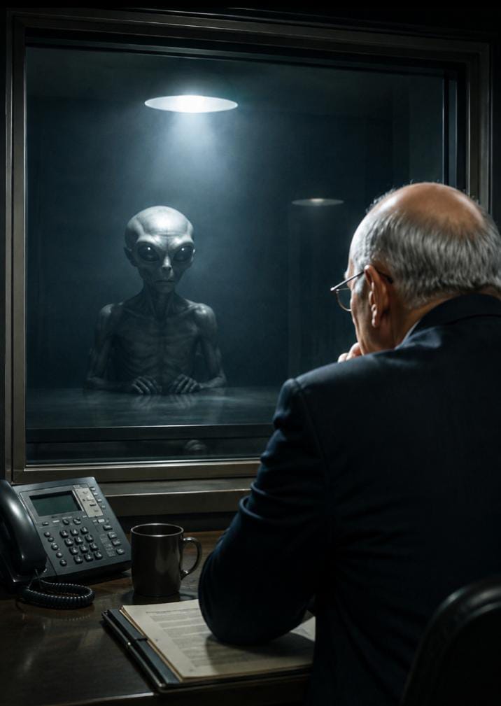 DAVID GRUSCH AFIRMA: EX PRESIDENTE DICK CHENEY MANTEVE ALIENÍGENAS VIVOS SOB CUSTÓDIA