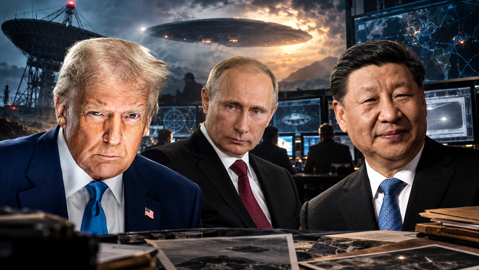 RÚSSIA E CHINA TERIAM INFORMAÇÕES SOBRE CONTATO EXTRATERRESTRE E PODERIAM SURPREENDER O MUNDO