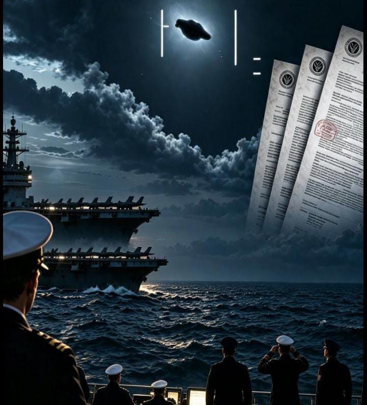 MARINHA DOS EUA REVELA ARQUIVO DE OVNIS COM MAIS DE 1.300 PÁGINAS